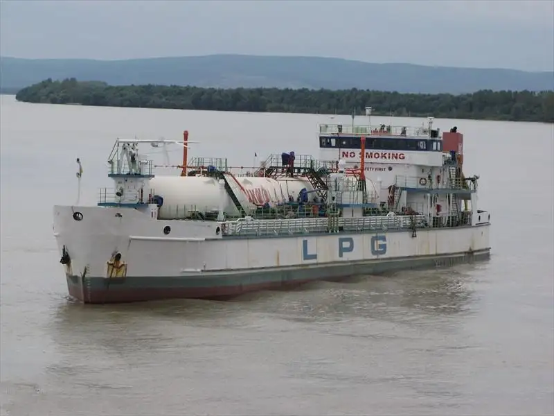 လျှပ်စစ်ဓာတ်ငွေ့တင်သင်္ဘော (LNG) ရောင်းချရန်အတွက်