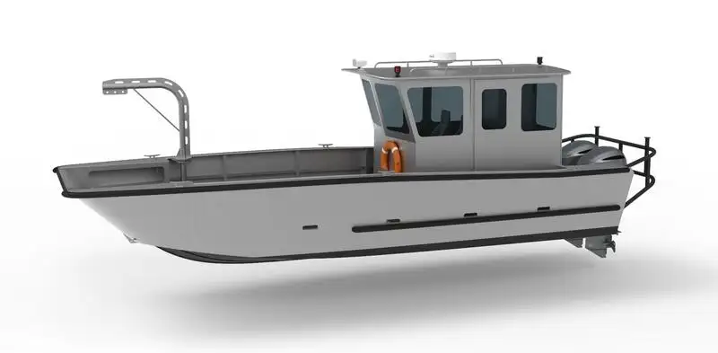 လှေတွေနဲ့ အလုပ်လုပ်တယ်။ ရောင်းရန်