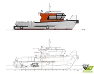 လှေတွေနဲ့ အလုပ်လုပ်တယ်။ ရောင်းရန်