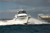 လှေတွေနဲ့ အလုပ်လုပ်တယ်။ ရောင်းရန်